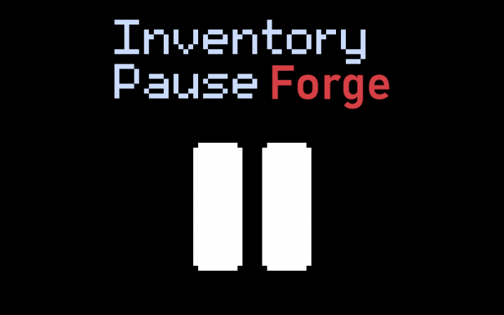 Inventory Pause (Forge)
