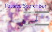 被动搜索栏 (Passive SearchBar)