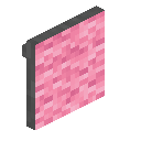 线缆伪装板 - 粉红色羊毛 (Cable Facade - Pink Wool)