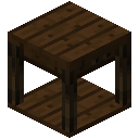 深色橡木床头柜 (Dark Oak Bedside Table)