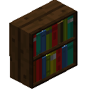 深色橡木书架 (Dark Oak Bookcase)