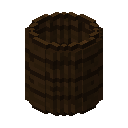 深色橡木桶 (Dark Oak Barrel)
