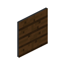 覆盖板：深色橡木木板 (Dark Oak Wood Planks Cover)