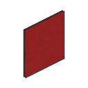 覆盖板：红色混凝土 (Red Concrete Cover)