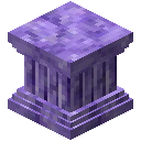 紫龙晶凹槽柱 (Charoite Fluted Column)