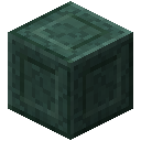 暗海晶石凹面砖 (Dark Prismarine Debossed Block)
