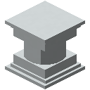 白混凝土陶立克柱 (White Concrete Doric Column)