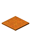 橙色亚麻布地毯 (Orange Linen Carpet)