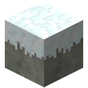 覆雪密草流纹岩 (Snowy Rhyolite Overgrown Stone)