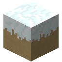 覆雪密草科马提岩 (Snowy Komatiite Overgrown Stone)