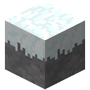 覆雪密草混合岩 (Snowy Migmatite Overgrown Stone)