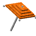 Orange Iron Umbrella (Orange Iron Umbrella)