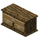 Oak Triple Drawer Dresser (Oak Triple Drawer Dresser)