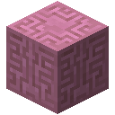 粉色錾制石英块 (Pink Chiselled Quartz Block)