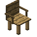 Oak Metal Arm Chair (Oak Metal Arm Chair)