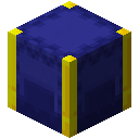 Blue Gold Shulker Box (Blue Gold Shulker Box)