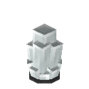 白色秘鸣晶体 (White Chimerite Crystal)