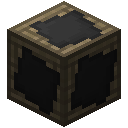 黑色氟石板板条箱 (Crate of Black Fluorite Plate)