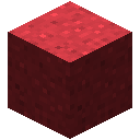 红色氟石粉块 (Block of Red Fluorite Dust)