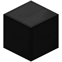 铸造黑色氟石块 (Block of solid Black Fluorite)