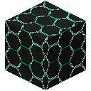 精细Hexorium方块 (绿松石色) (Engineered Hexorium Block (Turquoise))