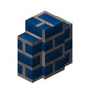Brick Deep Blue Wall (Brick Deep Blue Wall)