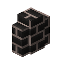 Brick Warm Black Gray Wall (Brick Warm Black Gray Wall)