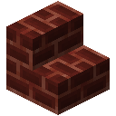 Colored Brick Dark Brown Red Stairs (Colored Brick Dark Brown Red Stairs)