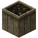 橙木花盆 (Orange Wood Planks Flowerpot)