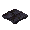 磨制黑石砖柱台阶 (Polished Blackstone Brick Step)