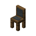 Gray Cushioned Spruce Chair