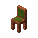 Green Cushioned Acacia Chair