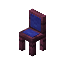 Blue Cushioned Crimson Chair