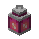 平滑石头灯笼（粉红色） (Pink Smooth Stone Lantern)