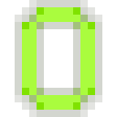 Letter O Neon - Green