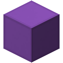 紫色塑料荧光方块 (Purple Glow Plastic Block)