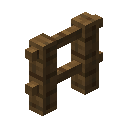 边框桶木栅栏 (block.cubist_texture.bordered_barrel_wood_fence)