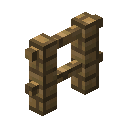 活塞木栅栏 (block.cubist_texture.piston_wood_fence)