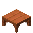 金合欢木台阶桌 (block.homekit.acacia_slab_table)