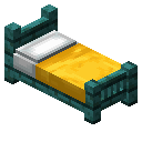 诡异木黄色经典床 (Warped Yellow Classic Bed)