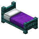诡异木紫色经典床 (Warped Purple Classic Bed)