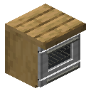 去皮橡木厨房烤箱 (Stripped Oak Kitchen Oven)