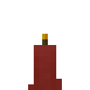 红色油脂蜡烛 (Red Tallow Candle)