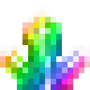 彩虹水晶簇 (Prismarite Cluster)