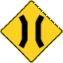 Narrow Bridge Sign