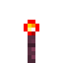 Crimson Planks Redstone Torch