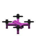 品红色无人机 (Magenta Drone)