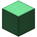 结晶绿色蓝宝石板块 (Block of Crystalline Green Sapphire Plate)