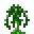 绿色荧光花