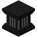 黑色花岗岩凹槽柱